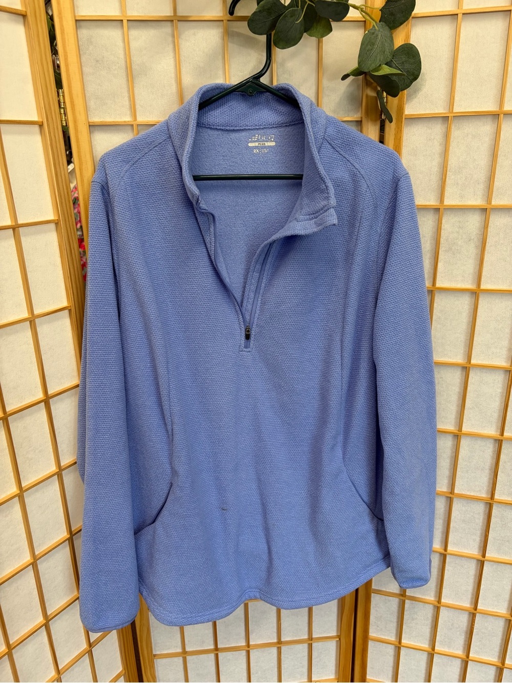 bcg Lavender Half-Zip Women's Pullover Jacket